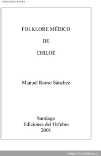 Folklore médico de Chiloé