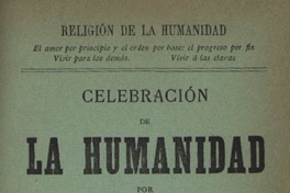 Celebración de la Humanidad