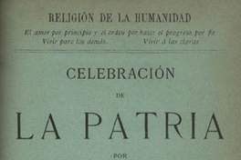 Celebración de la patria