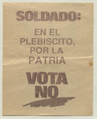 Plebiscito del 5 de octubre de 1988 Plebiscito del 5 de octubre de 1988
