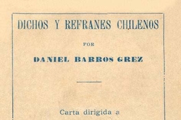 Dichos y refranes chilenos