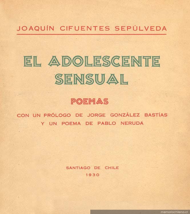 El adolescente sensual : poemas