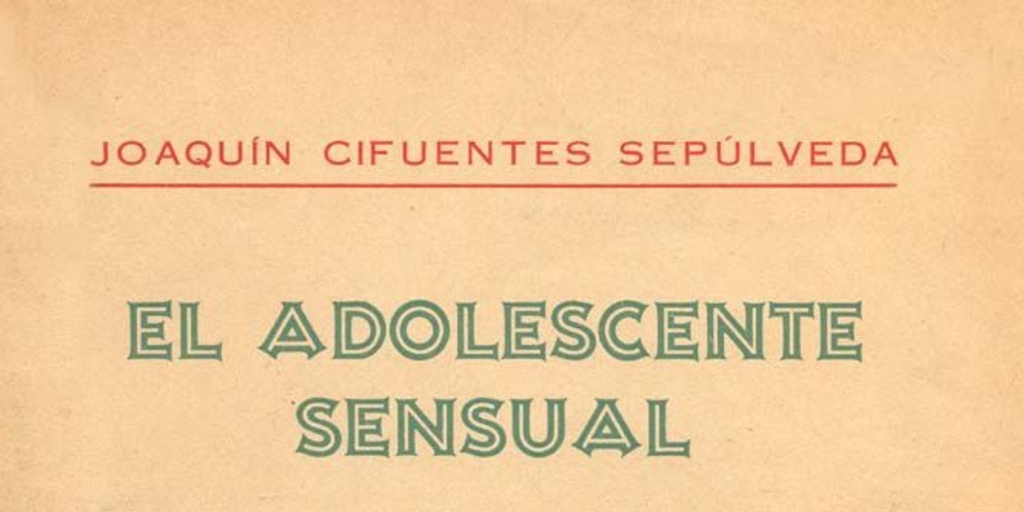 El adolescente sensual : poemas