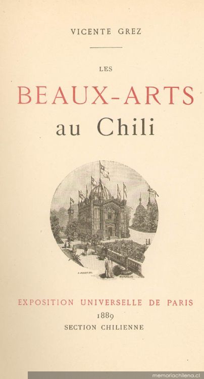 Les beaux-arts au chili