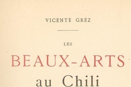 Les beaux-arts au chili