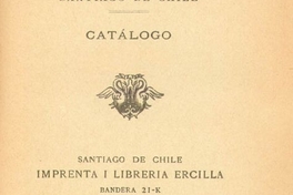 Catálogo : Museo Nacional de Bellas Artes de Santiago de Chile