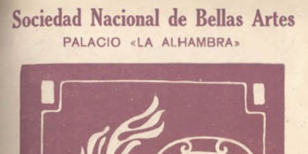 XV exposición anual de Bellas Artes : 1948, con una retrospectiva del pintor Marcial Plaza Ferrand recientemente fallecido en Paris como homenaje a su memoria : catálogo ilustrado