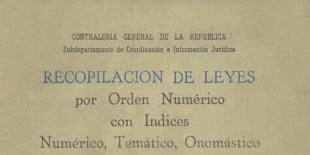 Ley no. 17.450, aprobada el 11 de julio de 1971