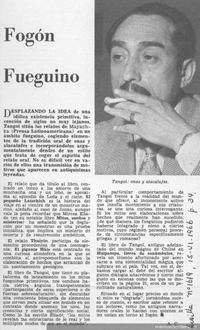 Fogón fueguino.