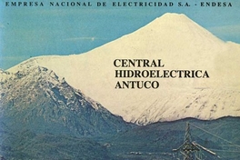 Central hidroeléctrica Antuco: 1981