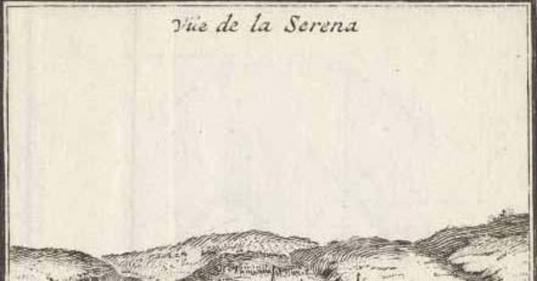 Plano de la villa de La Serena, 1713