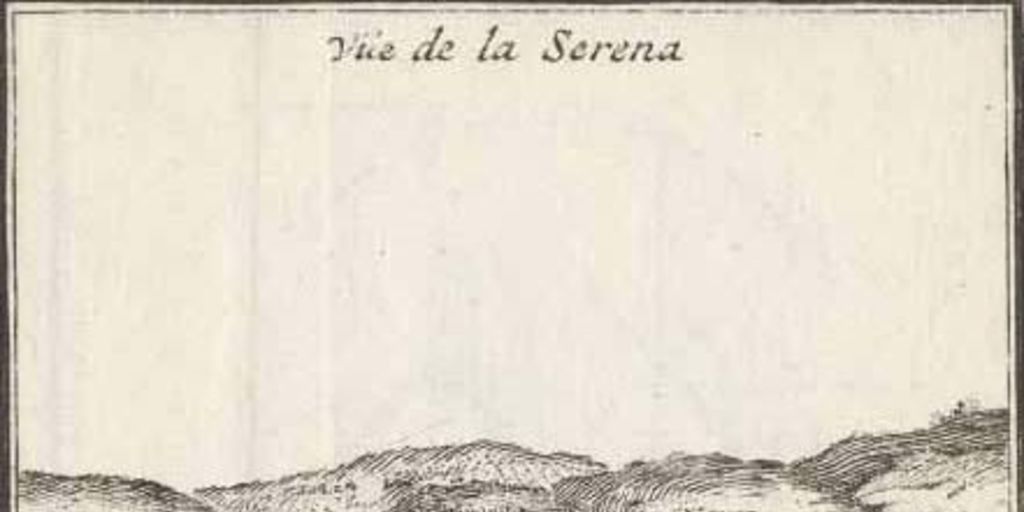 Plano de la villa de La Serena, 1713