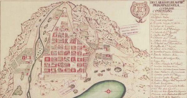 Declarasion de las partes prinsipales de la ciudad de Coquimbo, 1753