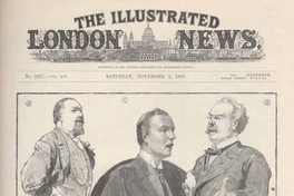 Portada deThe Illustrated London News: n° 2637, volúmen 95 saturdy, november 2, 1889