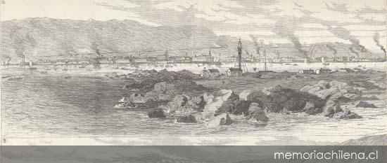 Puerto de Iquique, 1889