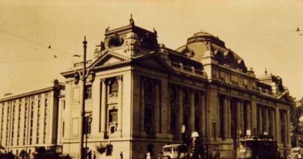 Biblioteca Nacional, hacia 1930