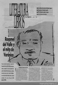 Rosamel del Valle y el mito de Verónica