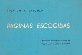 Páginas escogidas