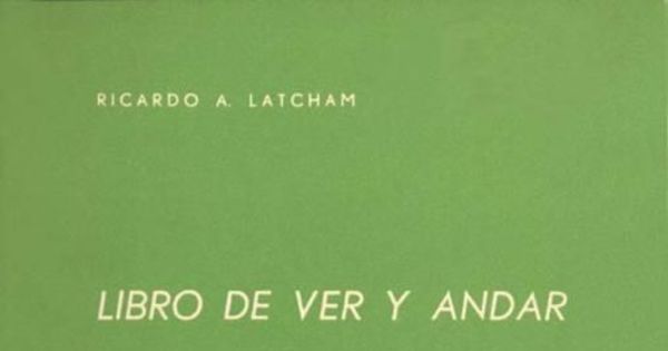 Libro de ver y andar