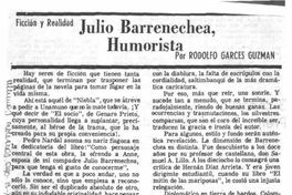 Julio Barrenechea : humorista