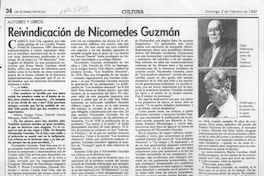 Reivindicación de Nicomedes Guzmán