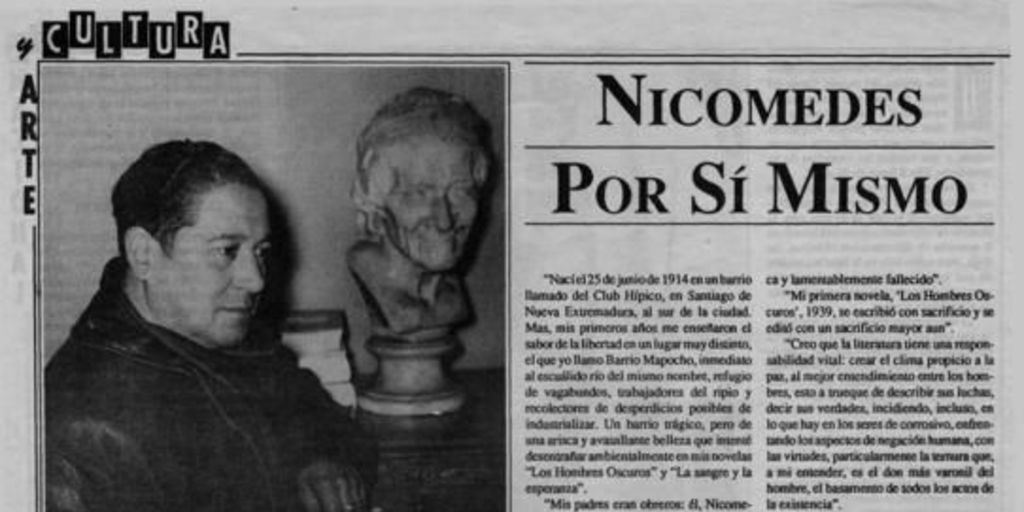 Del pueblo al pueblo : Nicomedes por sí mismo