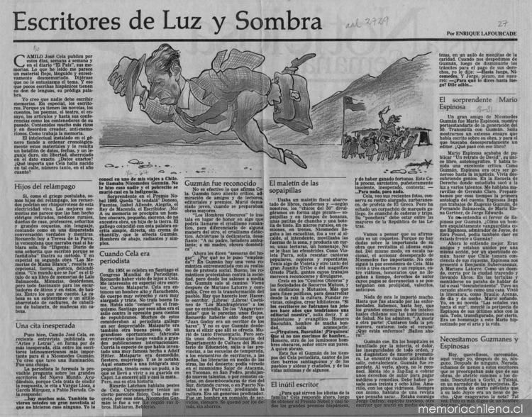 Escritores de Luz y Sombra