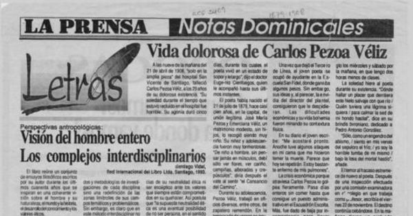 Vida dolorosa de Carlos Pezoa Véliz