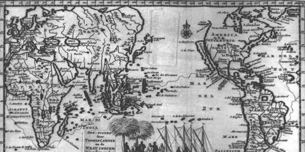 Zee-Togten dom Thomas Candyg us de West Indien un van door