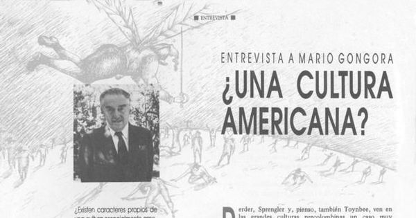 ¿Una cultura americana?