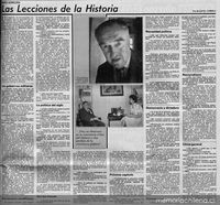 Las lecciones de la historia