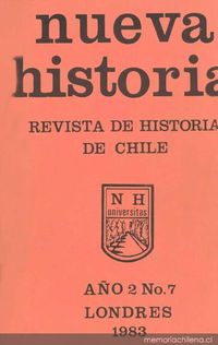 Historiadores, historia, estado y sociedad : comentarios críticos sobre la noción de Estado en Chile en los siglos XIX y XX, de Mario Góngora