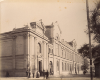 Casa Central de la Universidad de Chile , hacia 1906