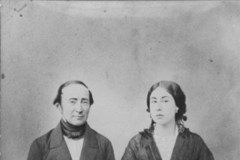 Ignacio Domeyko y su esposa, Enriqueta Sotomayor Guzmán