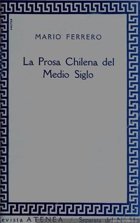 La prosa chilena del medio siglo