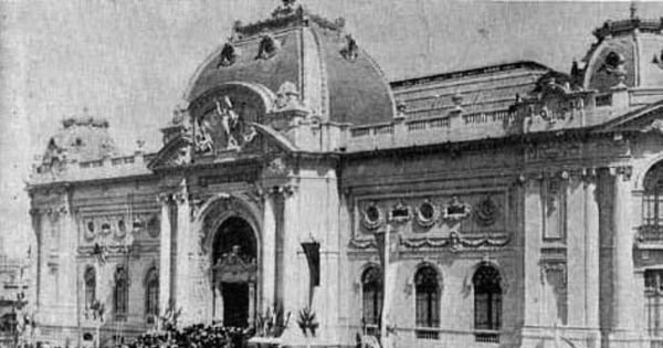 Inauguración del Palacio de Bellas Artes, 1910