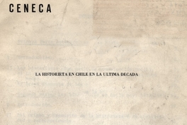 La historieta en Chile en la última década