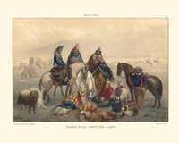 Trajes de la gente del campo