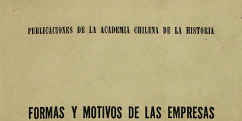 Formas y motivos de las Empresas españolas en América y Oceanía: su esencia económico-cultural