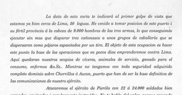 Carta, 1880 nov. 23, a Salvador Vergara, Ginebra