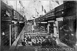 Entrada del ejército chileno a Lima, 17 de enero de 1881