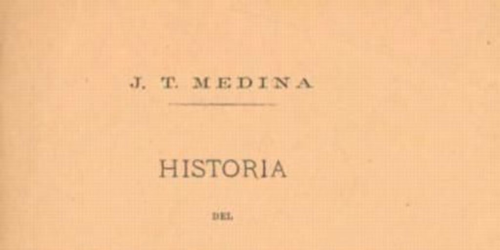 Historia del Tribunal del Santo Oficio de la Inquisición de Lima : (1569-1820)