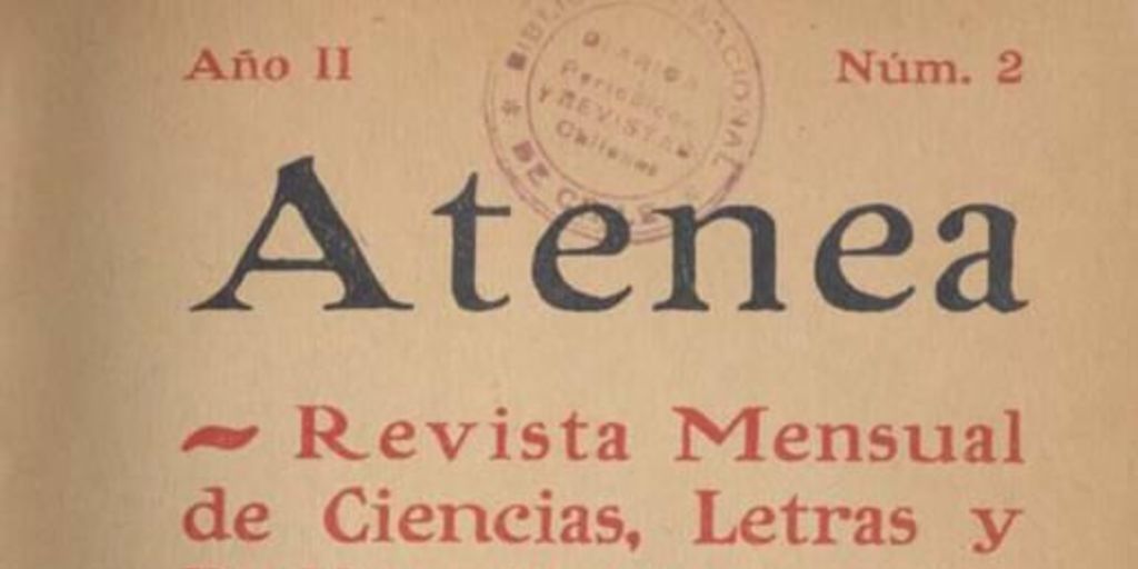 Memoria leída ante la Facultad de Ciencias de la Universidad de Concepción, por el Decano don Salvador Gálvez