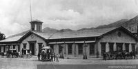 Estación de ferrocarriles de Copiapó, construida en 1854