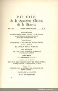 Notas sobre la encomienda tardía