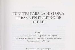 Acta de fundación de San Fernando. San Antonio de Malloa, 17 de mayo de 1742