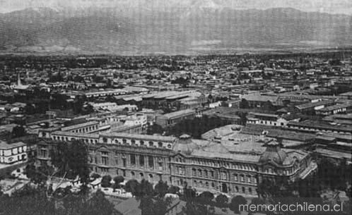 Casa Central de la Pontificia Universidad Católica de Chile en 1934