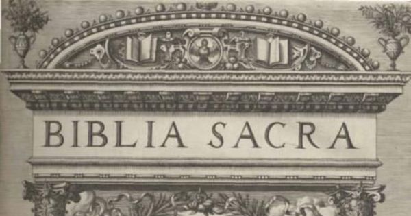 Biblia sacra Hebraice, Chaldaice, Graece e Latine