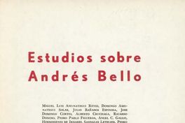 Andrés Bello y el código civil chileno