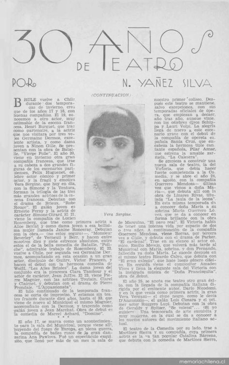 30 años de teatro